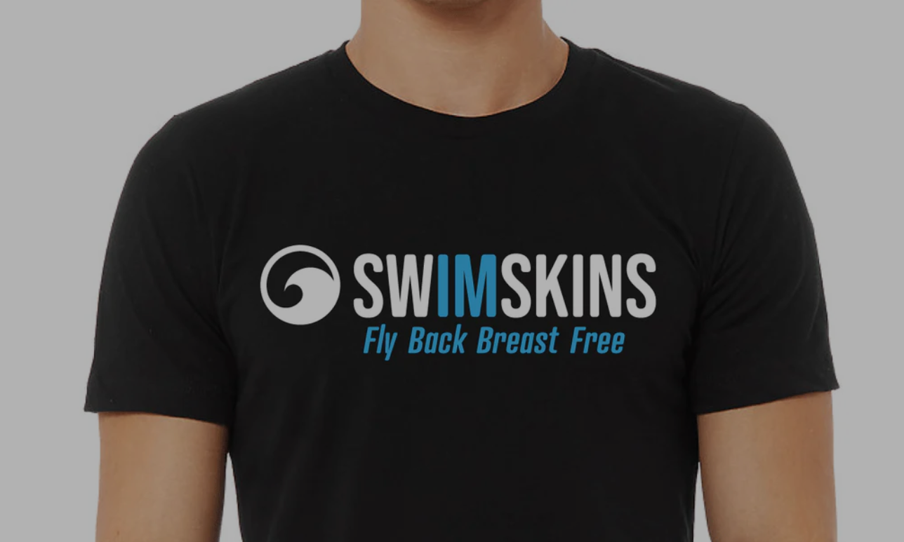 The swimskins websites logo image 